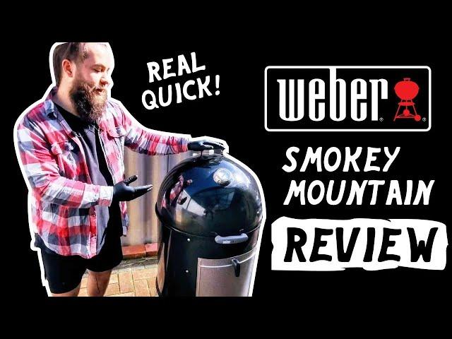 WEBER SMOKEY MOUNTAIN BULLET SMOKER BBQ REVIEW