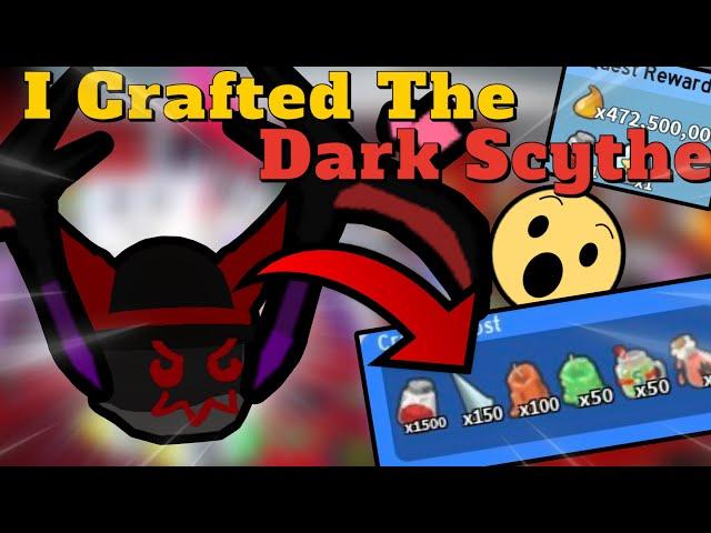 I FINALLY Crafted The DARK SCYTHE!!! Huge Honeyday Boost