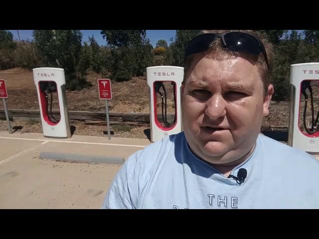Tesla Supercharger Review - Gundagai, NSW, Australia - Dec 2019