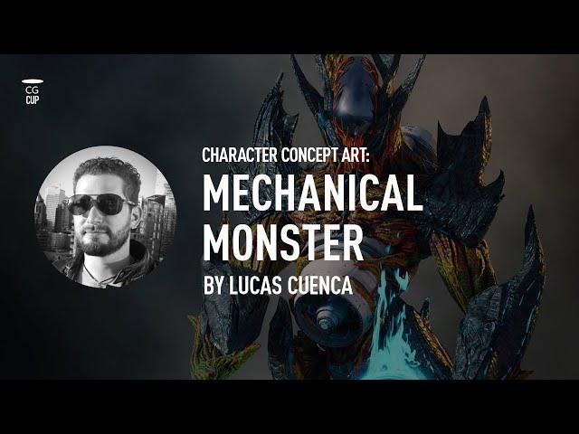 Character design: Mechanical Monster by Lucas Cuenca