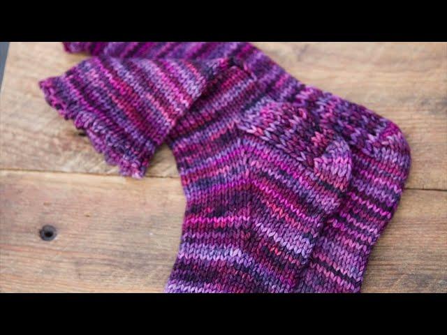 Toe-Up Socks Class + Knitalong - August 2022