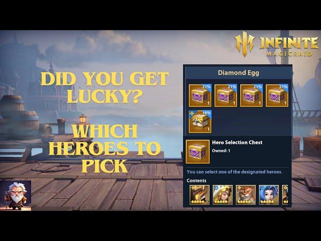 IMR Infinite Magicraid Which hero to pick from lucky golden eggs