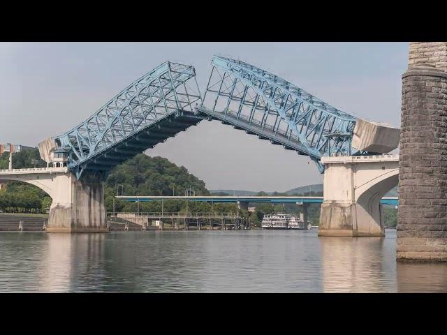 John Ross Drawbridge Opening | Timelapse | June 2022