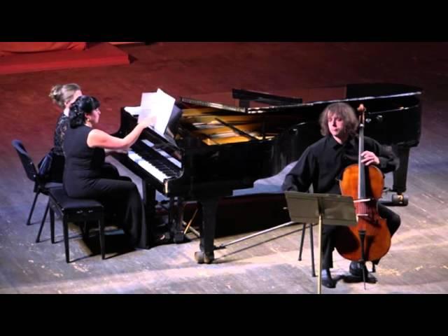 Sarasate ZIGEUNERWEISEN/ Oleg Bugaev cello/ Elmira Jafarova piano