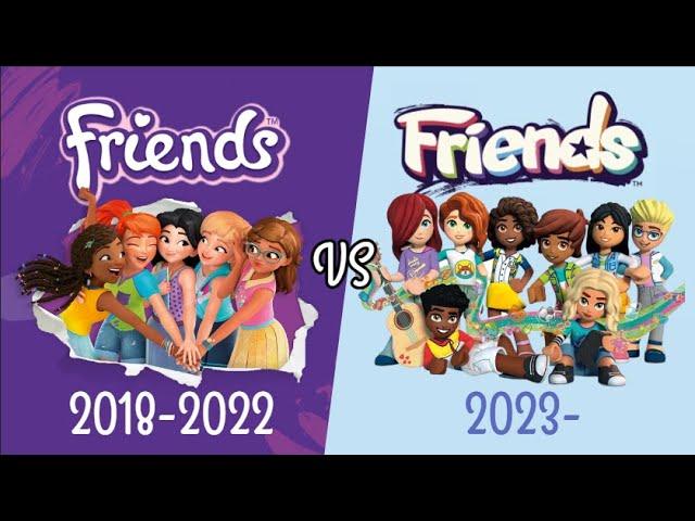 Lego Friends : Then vs Now! (2018 vs 2024) - Comparison [Roar With Me]