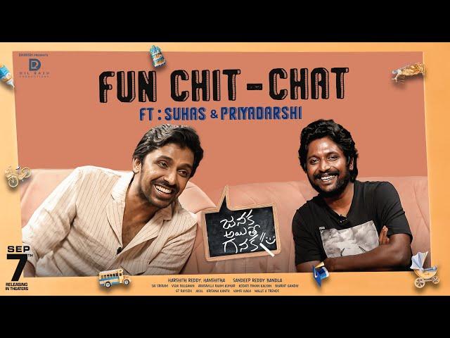 Suhas X Priyadarshi Fun Chit Chat - Janaka Aithe Ganaka | Sangeerthana |  Sandeep Bandla | Dil Raju