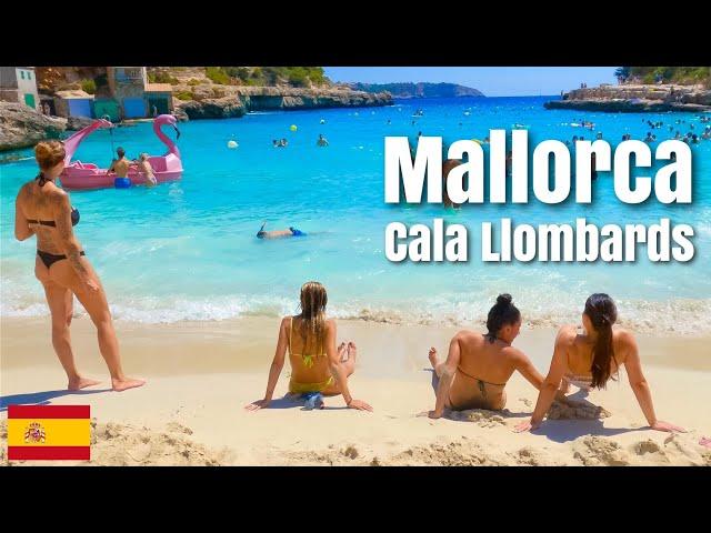 STUNNING BEACH IN MALLORCA!!! - CALA LLOMBARDS MALLORCA, MAJORCA, SPAIN - August 3, 2022