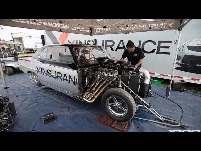 Street Outlaws - Larry Larson Wins $75K Small Tire Race & First Win with the Harts Charger