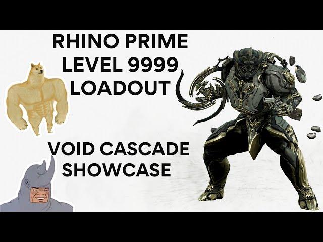 Rhino Prime vs. Level 9999 Steel Path Showcase | Warframe Level Cap Builds