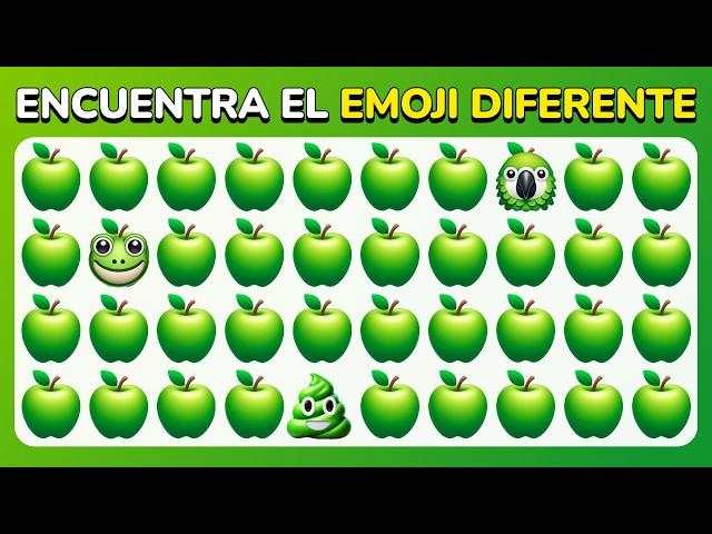 Encuentra el Diferente - Edición de Naturaleza  | Fácil, Medio, Difícil, Experto - Quiz de Emojis