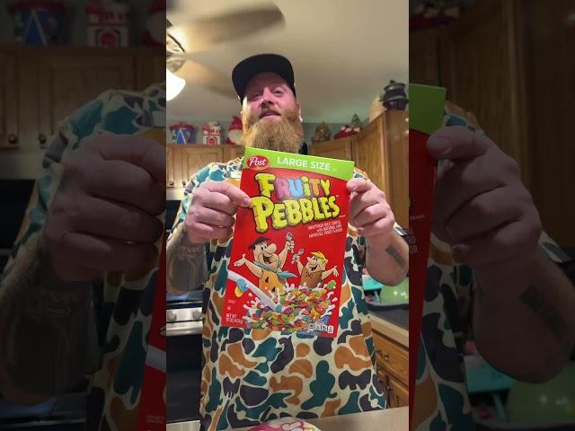 Fruity pebbles crispy treats!
