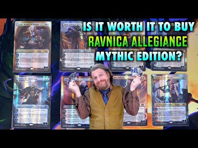 Is it worth it to buy a Ravnica Allegiance Mythic Edition? A Magic: The Gathering Product Review