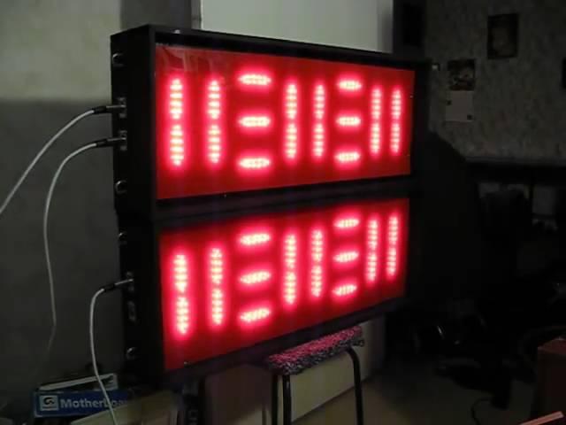 DIY LED scoreboard