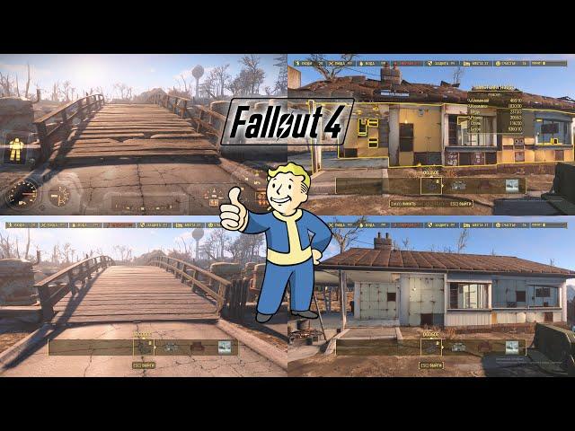 Fallout 4 - Repairable Sanctuary mod.  Отремонтировать дома и мост в Сэнкчуари-Хиллз