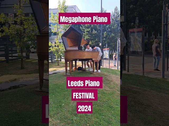 'Megaphone Piano' ..Leeds Piano Festival 2024.