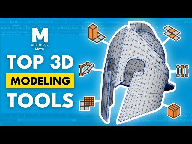 How to Use The Modeling Tools in Maya