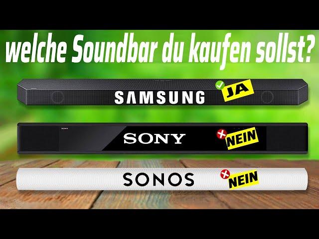 TOP 5 : Beste SOUNDBAR 2025 Vergleich der besten Soundbars auf Deutsch Bose/Sonos/Samsung...