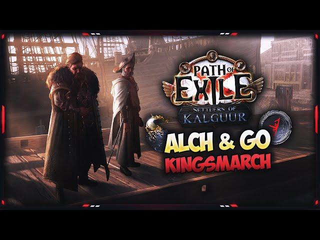 [PATH OF EXILE | 3.25] – ALCH & GO KINGSMARCH – CURRENCY FARMING PROJECT – PART 1!