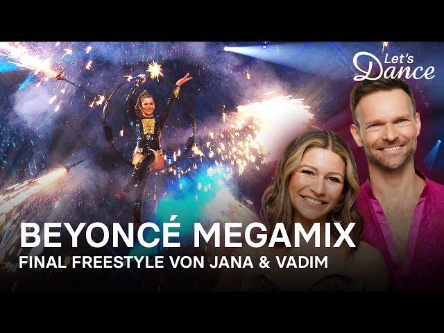 Janas & Vadims feuriger FINALER FREESTYLE zu einem BEYONCÉ MEGAMIX  | Let's Dance 2024