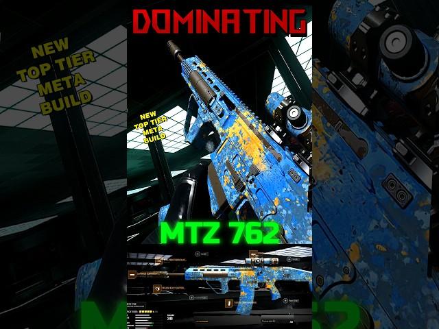 This BUFFED *MTZ 762* Build is DOMINATING  | Best Class Setup | META | MW3 | WARZONE #shorts #viral