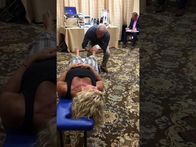 Dr.  Jennifer Hudson extremity adjusting video, Total Health Systems