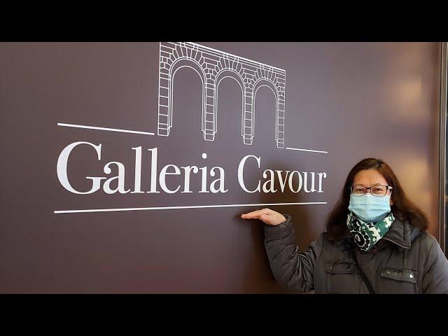 GALLERIA CAVOUR ||BOLOGNA ITALY || #ciaoitaly #galleria #italy