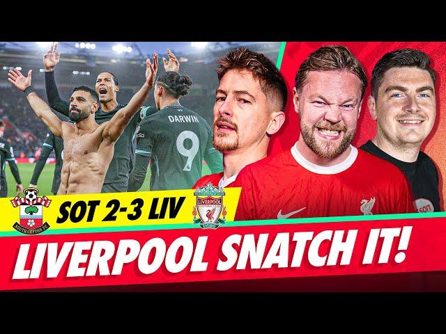 LIVERPOOL SNATCH IT! MICHAEL OLIVER YOU DISGRACE! Southampton 2-3 Liverpool | Instant Match Reaction