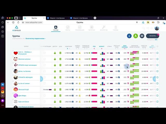 Реклама через маркет платформу ВКонтакте. Простая настройка