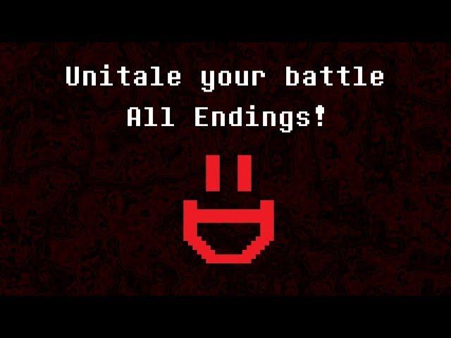 [unitale] Your battle All endings! [undertale fangame]