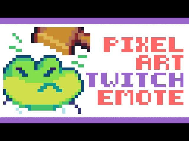 How To Make Pixel Art Twitch Emotes ( +Mistakes to avoid )