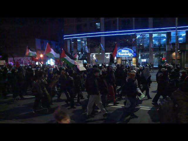 Anti-NATO protests turn destructive in Montreal