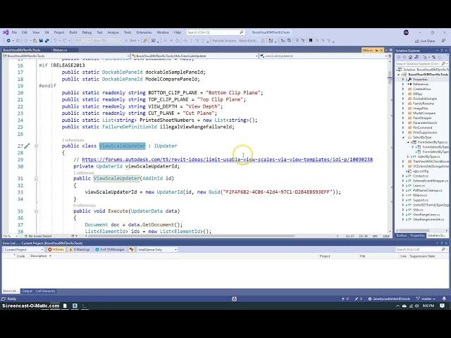 Making Custom Errors to enforce #Revit standards