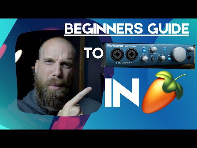 How to Use an AUDIO INTERFACE in FL Studio - for BEGINNERS