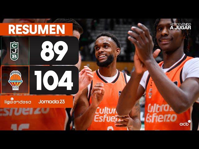 Joventut Badalona - Valencia Basket (89-104) RESUMEN | Liga Endesa 2024-25