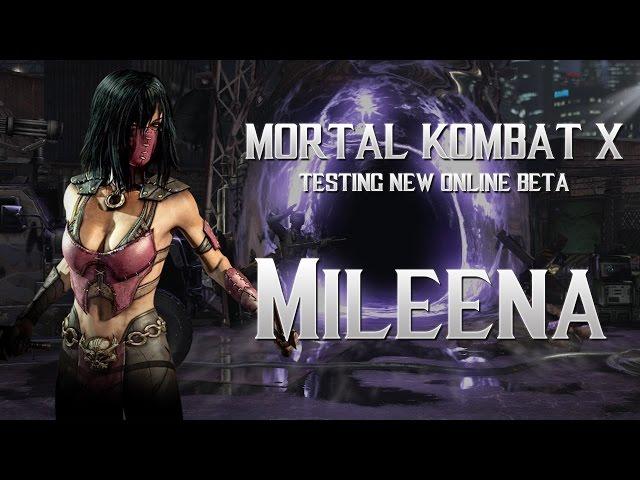 Mortal Kombat X - Mileena (Piercing) online matches (beta)