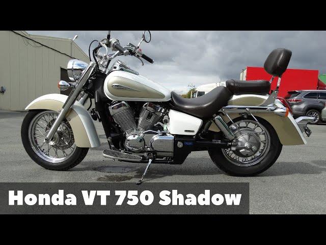 Honda VT 750 Shadow. Мотор, 2 колеса, рама. И все!