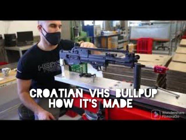 Inside Croatia HS Produkt VHS Bullpup Factory.