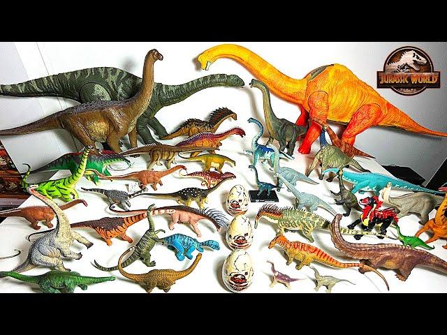 Brachiosaurus vs LONG NECKS DINOSAURS! Jurassic World Camp Cretaceous Sauropods Collection!