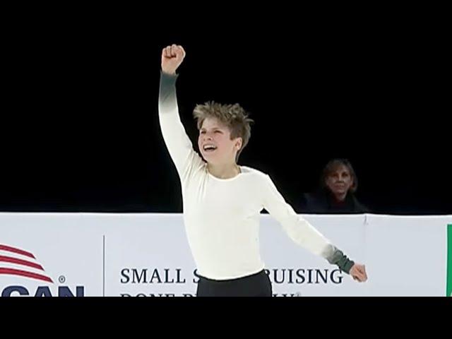 Kirk Haugeto | Junior Men Short Program | 2025 Prevagen U.S. Figure Skating Championships