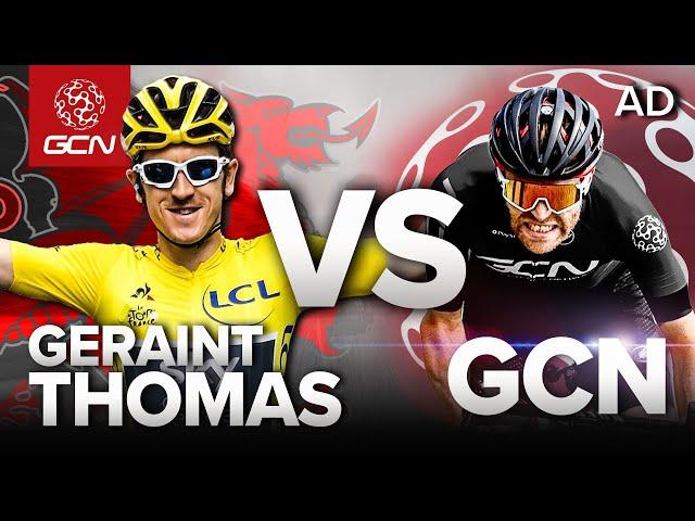 Can 4 Amateurs Beat A Tour De France Champion? | Geraint Thomas Vs GCN