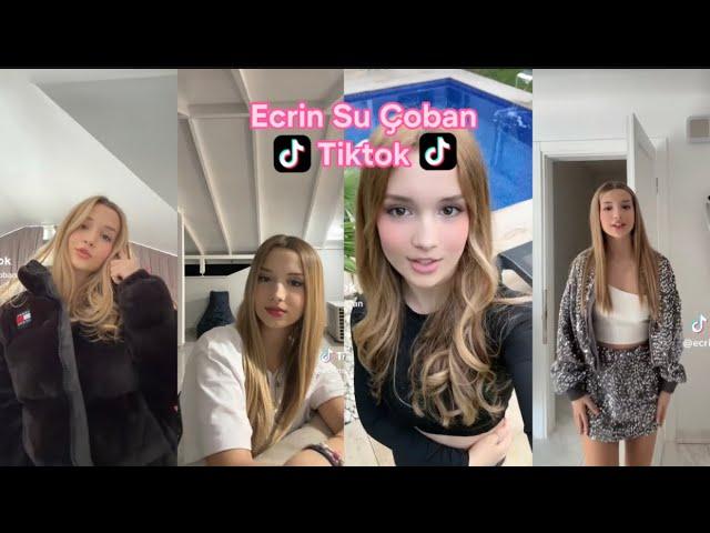 Ecrin Su Çoban Tiktok Videoları #9