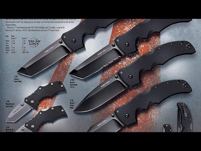 ТАНТО или СПИАР? Cold Steel Recon 1 S35VN складной нож