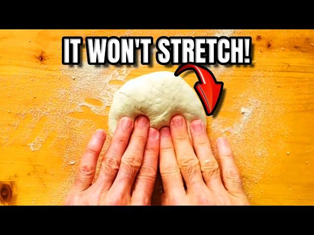 Why my pizza dough doesn't stretch? | DON'T DO THIS ️