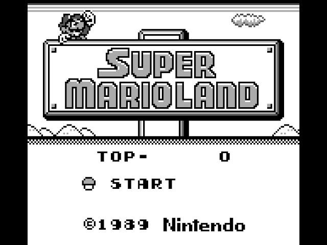 Game Boy Longplay [001] Super Mario Land