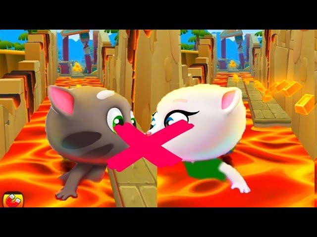 Talking tom gold  run Говорящий Том бег за золотом и новые  милые котики