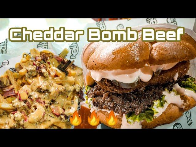 Cheddar Bomb Burger | Belly Eats | Food Review