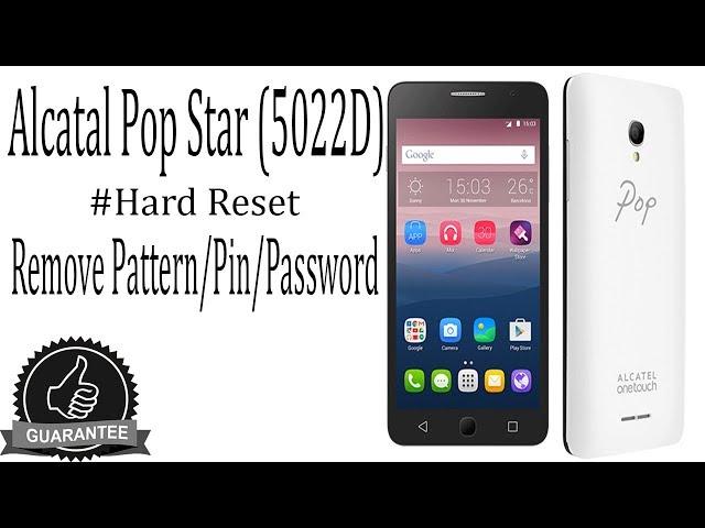 Alcatel Pop Star 5022D Hard Reset