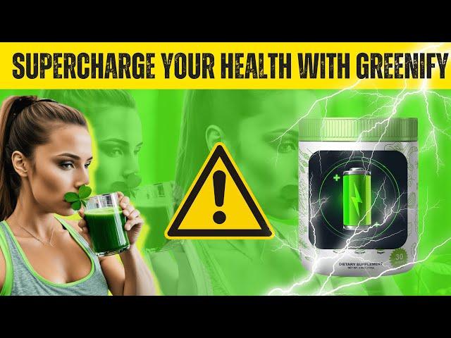 Supercharge Your Health with Greenify Superjuice Green Powder