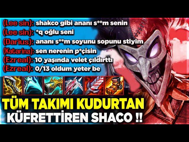 %100 KRİTİK SHACO !! 1V1 ÇAĞIRDI KESTİM DELİRDİ !! HERKES K*FREDİYOR !! | Ogün Demirci