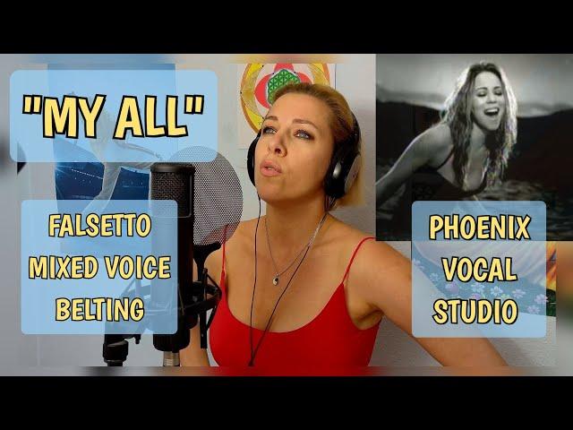 LEARN to SING at Phoenix Vocal Studio / My All / Mariah Carey / Falsetto / Mixed Voice / Belting